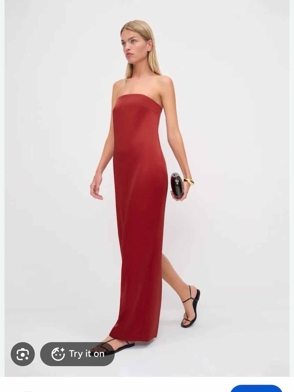 Reformation Callista Strapless Dress